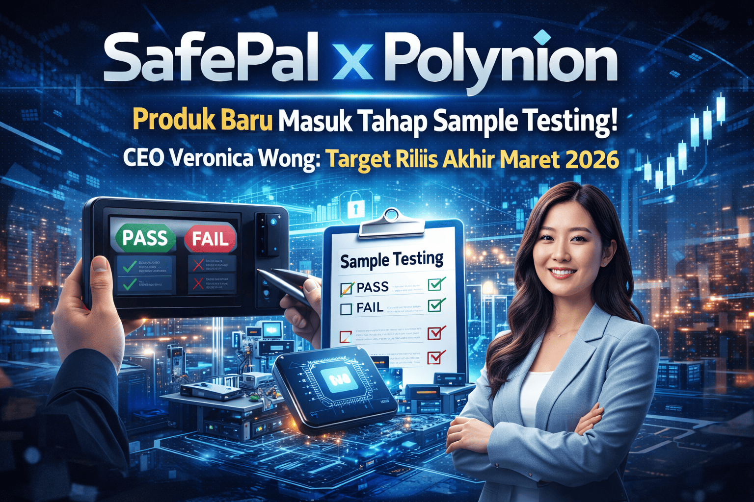 SafePal, Veronica Wong, hardware wallet, sample testing, self custody, keamanan kripto, crypto 2026, cold wallet, blockchain security