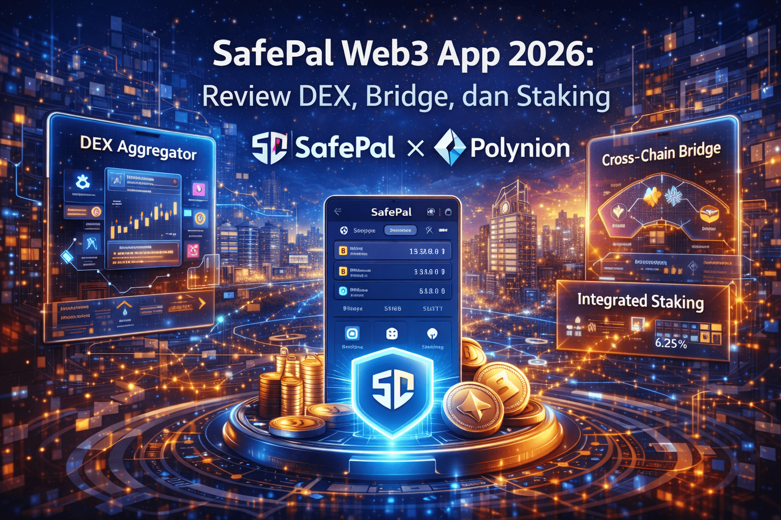 SafePal Web3 App 2026: Review DEX, Bridge, dan Staking