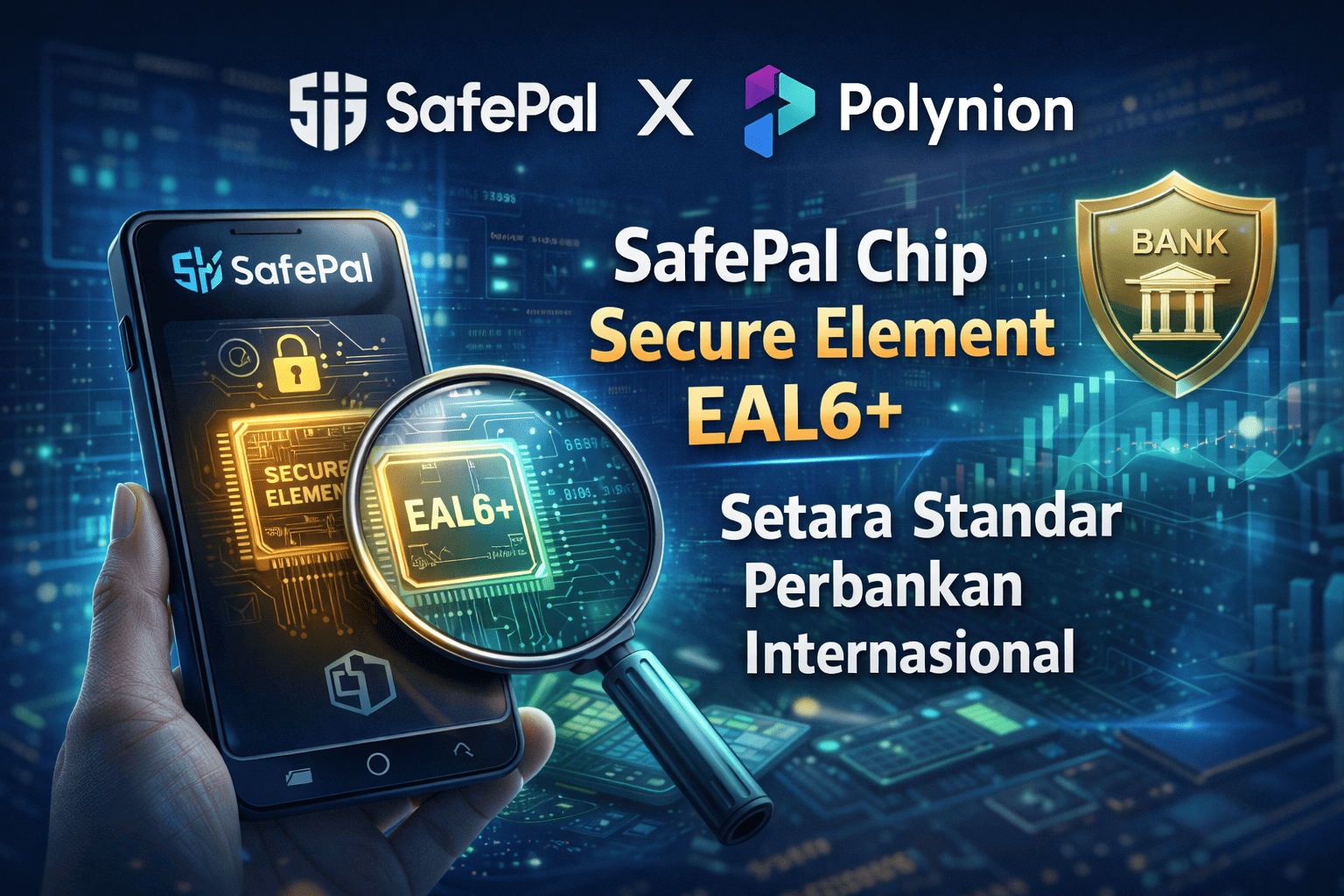 SafePal Chip Secure Element EAL6+ Setara Bank