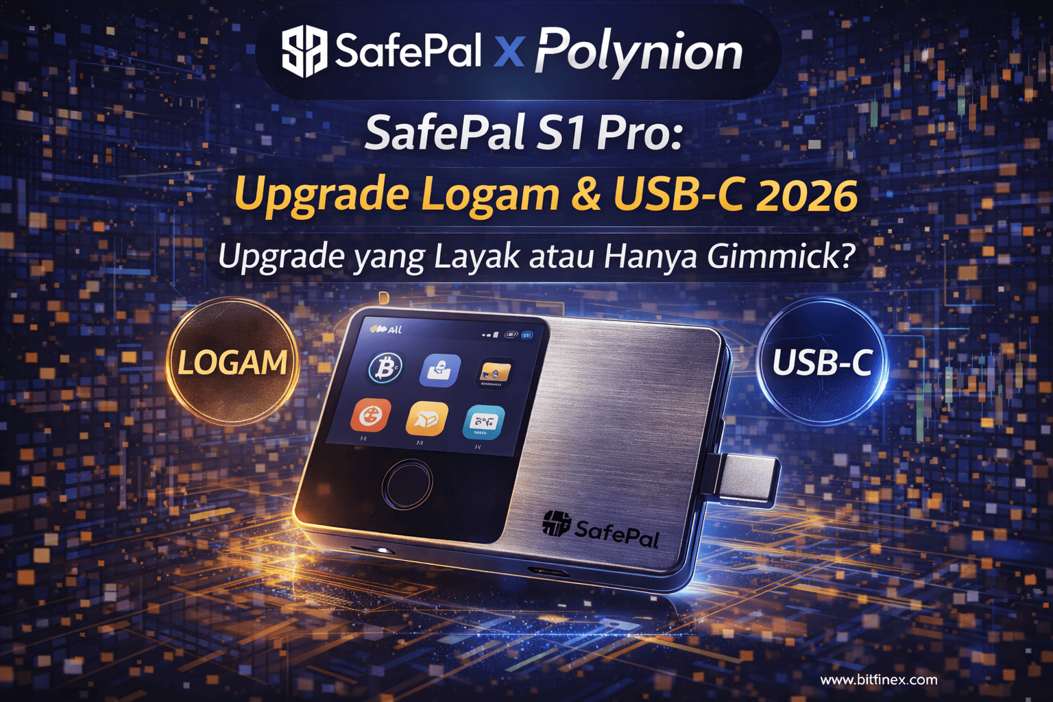 SafePal S1 Pro: Upgrade Logam & USB-C 2026