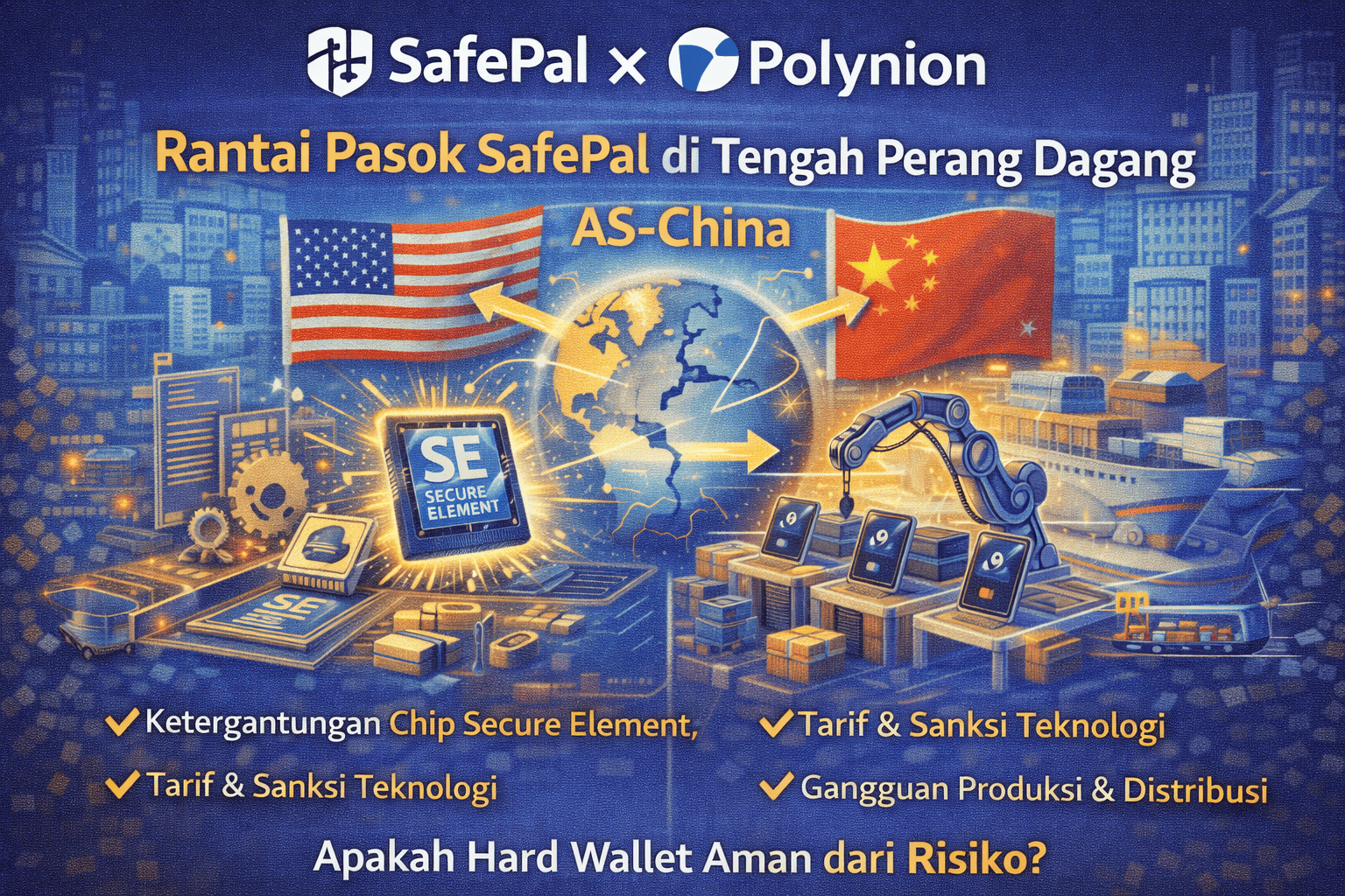 Rantai Pasok SafePal di Tengah Perang Dagang
